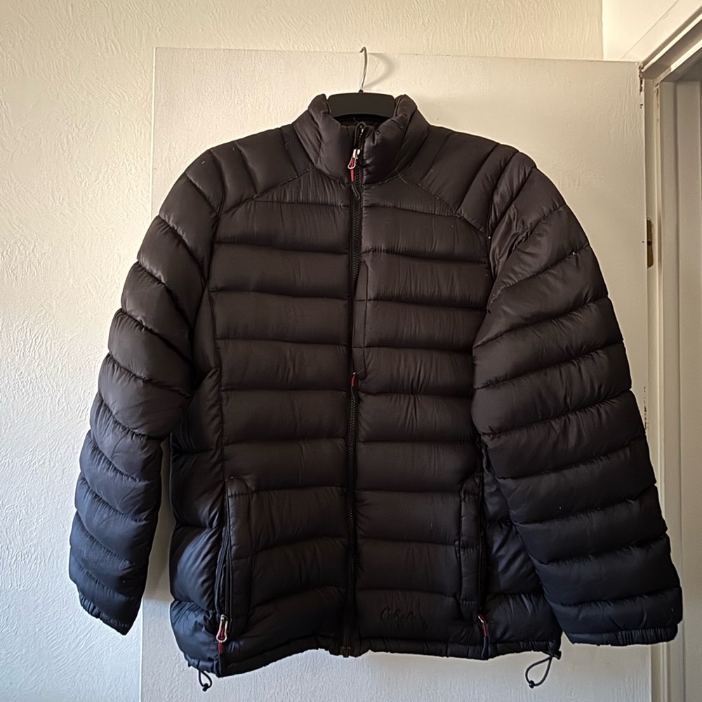 Cabela's Black Puffer Jacket for Men